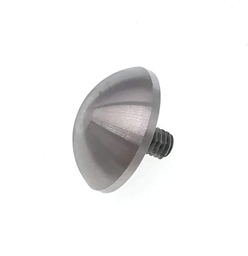 suxing Spherical Point Contact Point for Dial Digital Indicator Depth Gauge Tip 4-48 UNF Thread Shank (1/2" Diameter) - Image 4